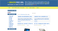 Desktop Screenshot of driversfree.org